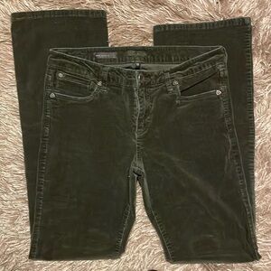 KUT From The Kloth Brown Velour Baby‎ Bootcut Jeans sz 10